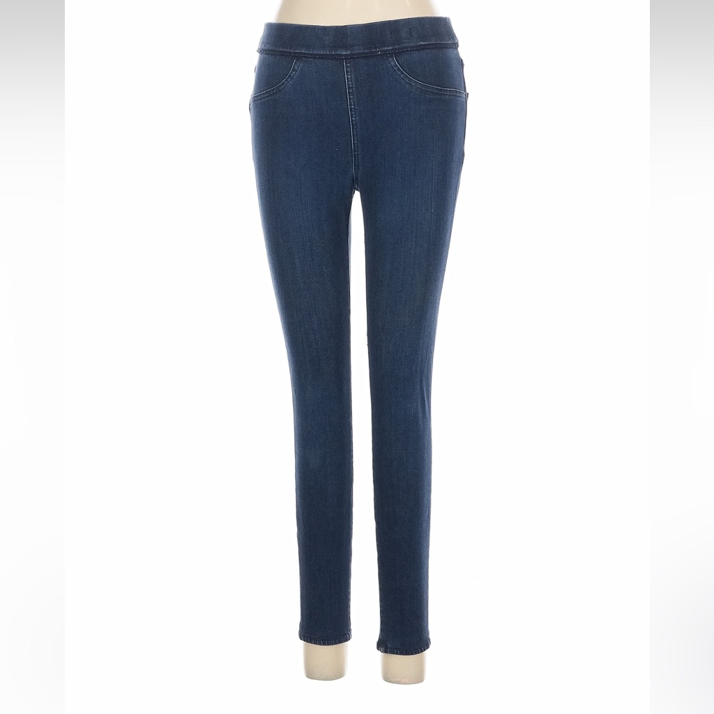 Madewell Dark Blue Pull-On Skinny Jeggings